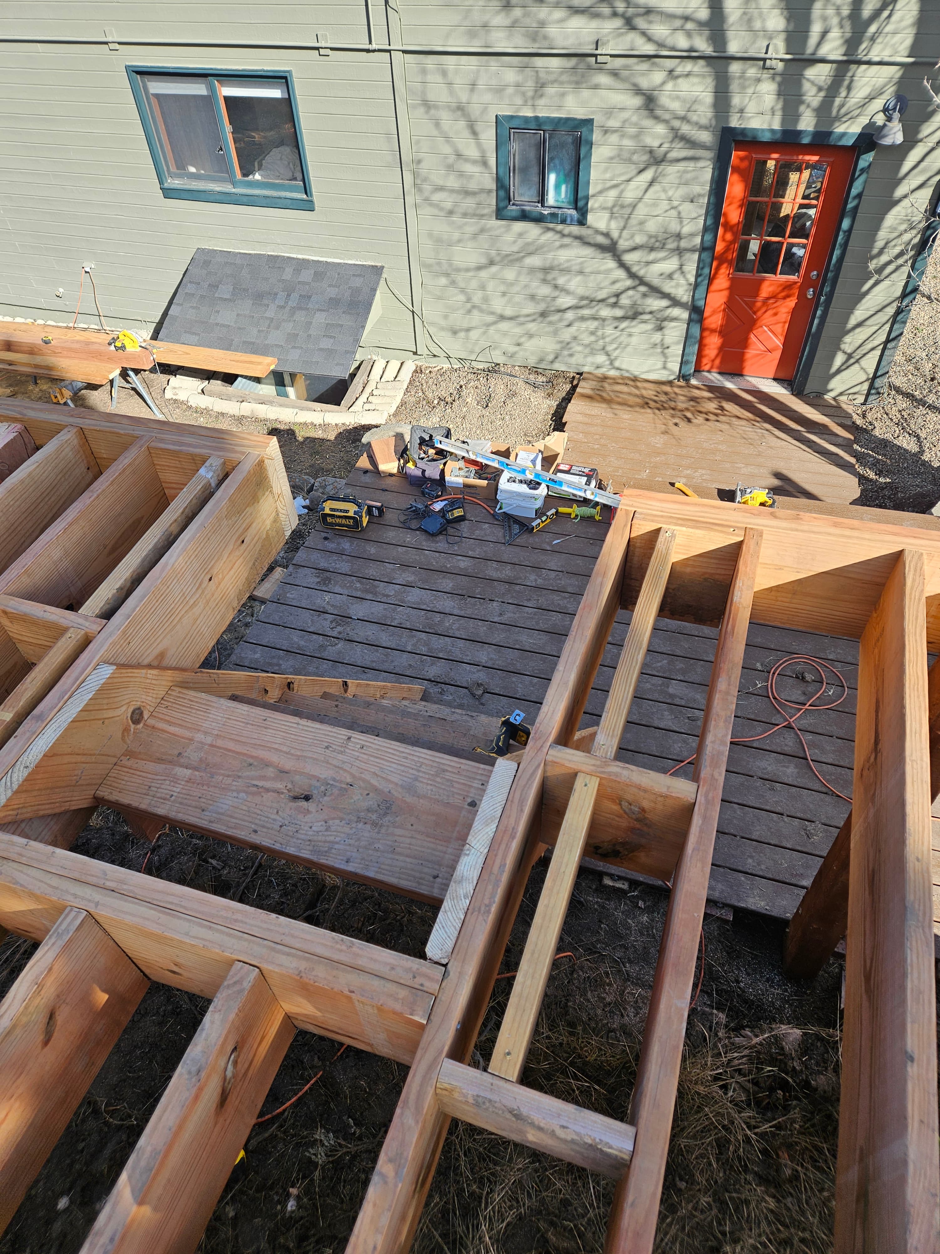 Exterior property improvement work