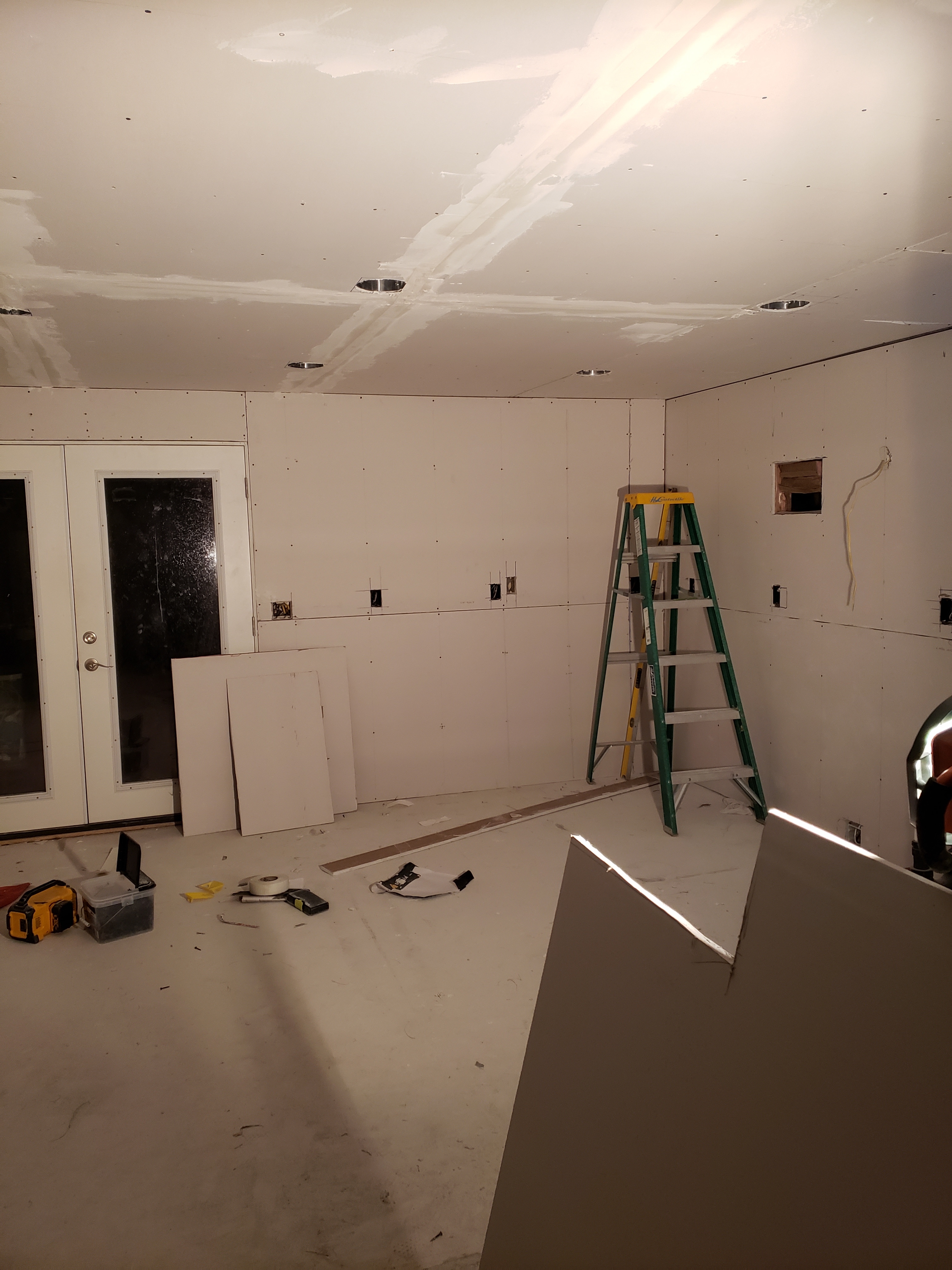 Concrete and property improvement work